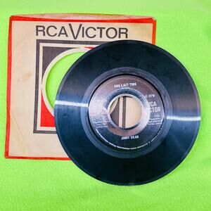 JIMMY DEAN A Thing Called‎ Love / One Last Time RCA Victor 45rpm Vinyl Record